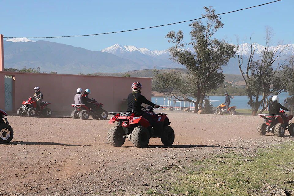 Quad biking and Agafay desert