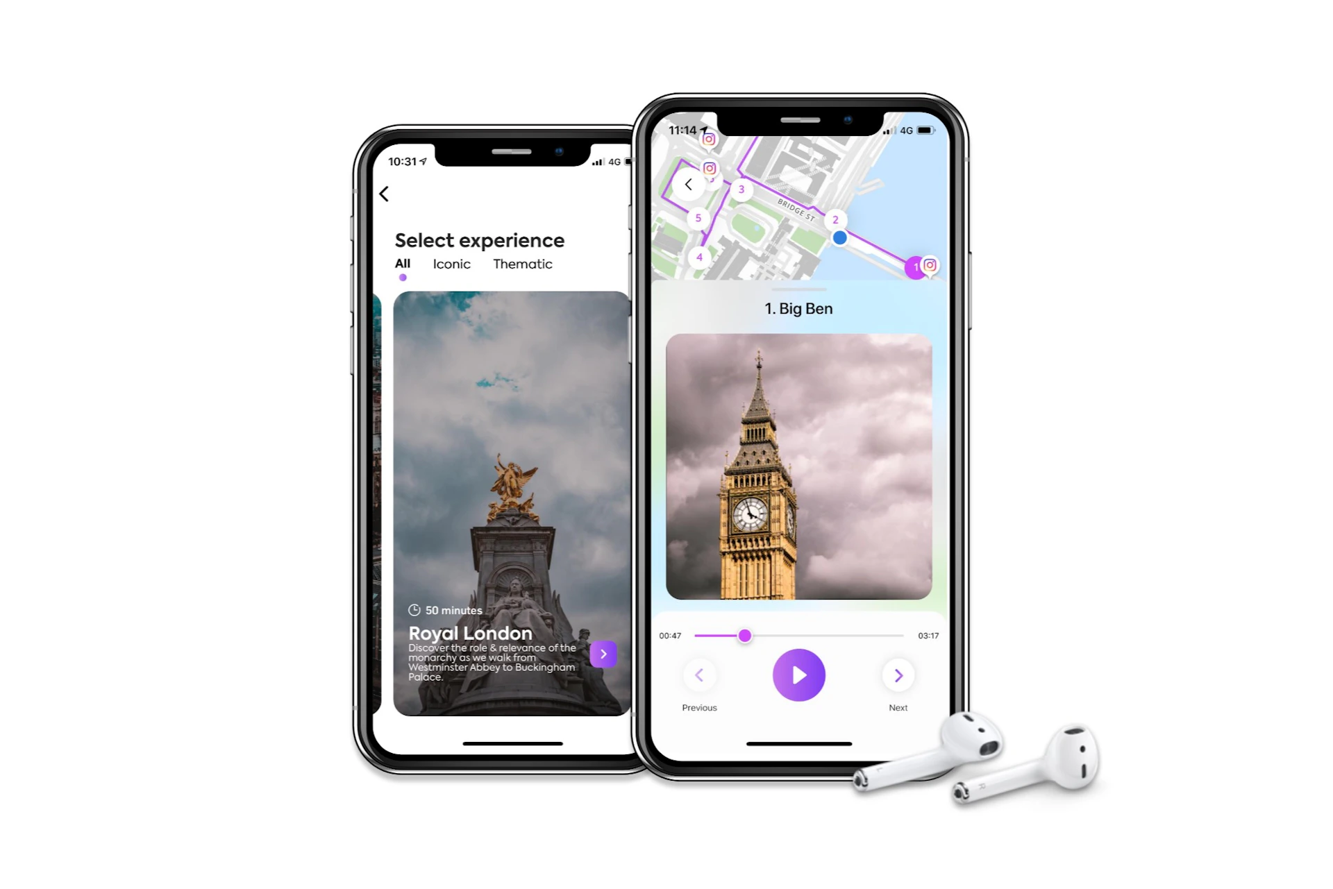 Vidi Guides app