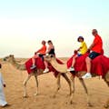 Family trip on camels 