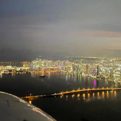 Miami: Private Night Airplane Tour + Drinks - Photo 2