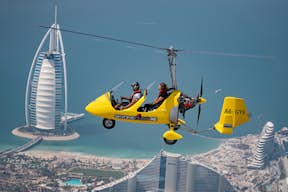 Skydive Dubai - полет на гирокоптере