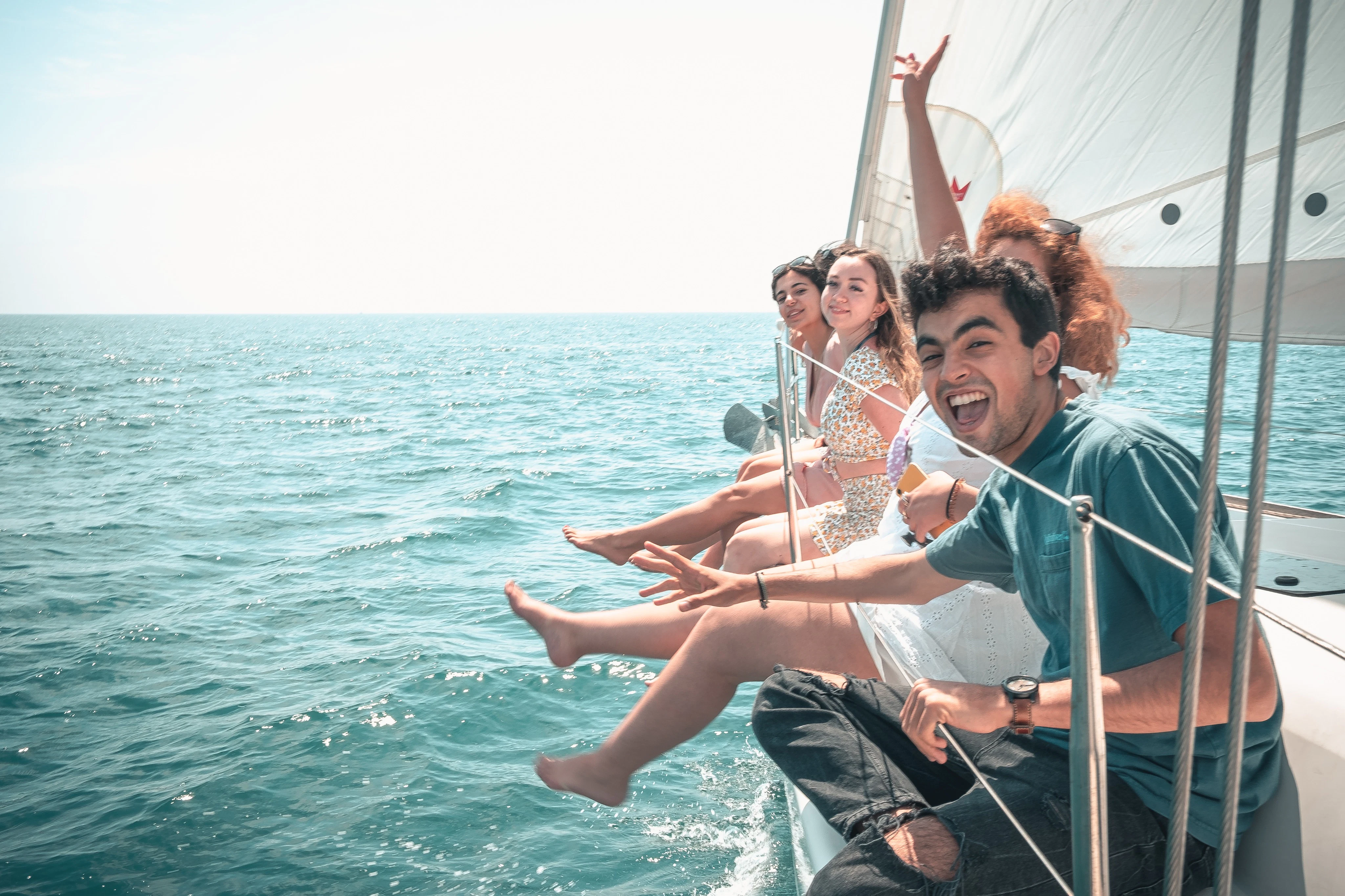 Barcelona: Small Group Afternoon or Sunset Yacht Sailing