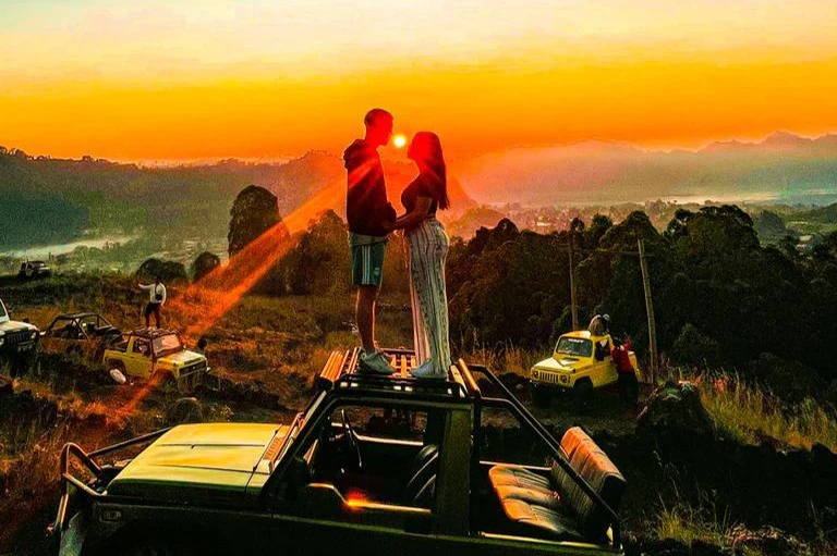Mount Batur Sunrise Jeep Tour With Natural Hot Spring Visit