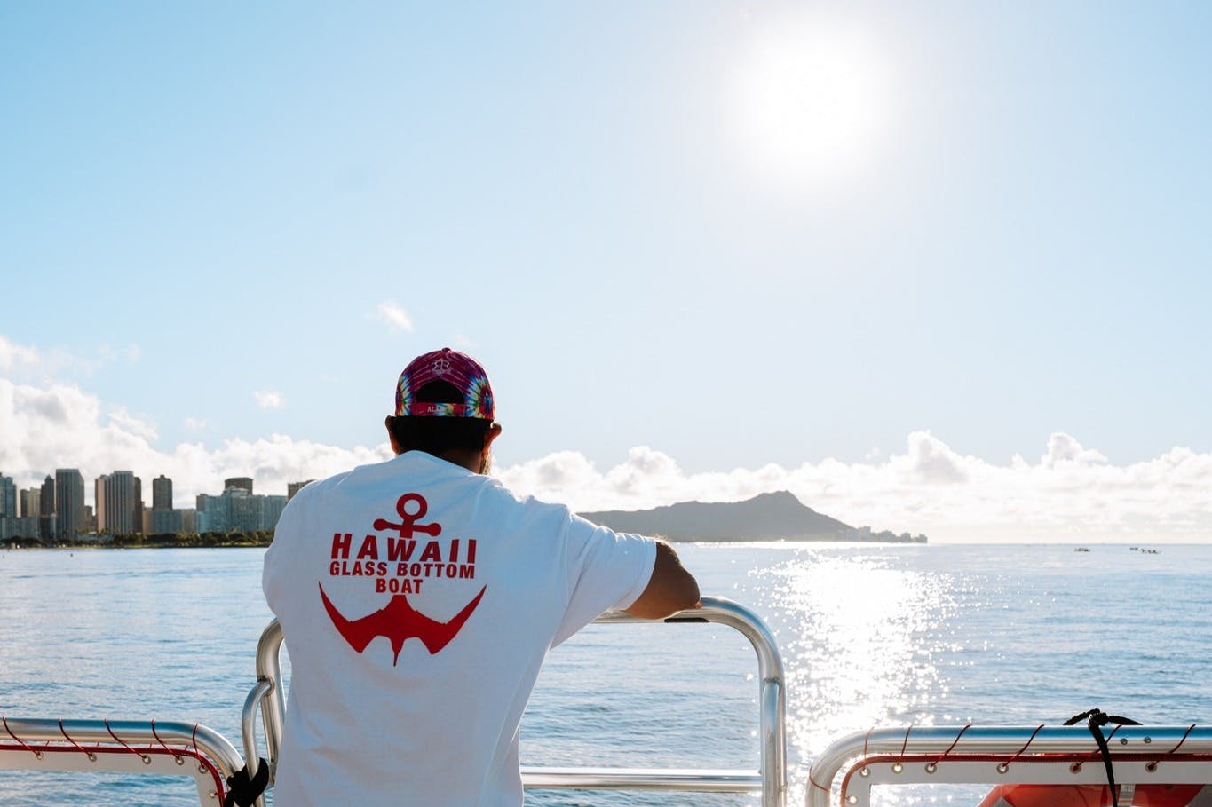Excursion en bateau à fond de verre à Hawaï