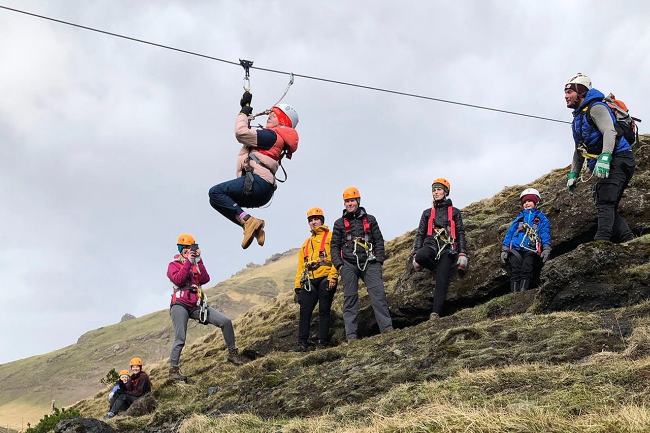 Zipline Iceland