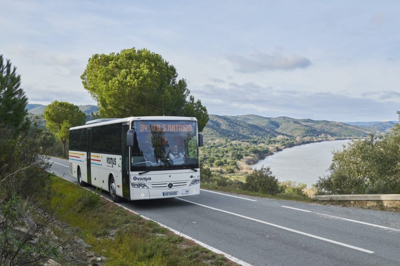 Albufeira: Traslado de ônibus de/para o Aeroporto de Faro