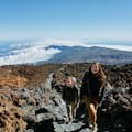 Hiking to the summit of Mount Teide