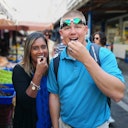 Tasting olives