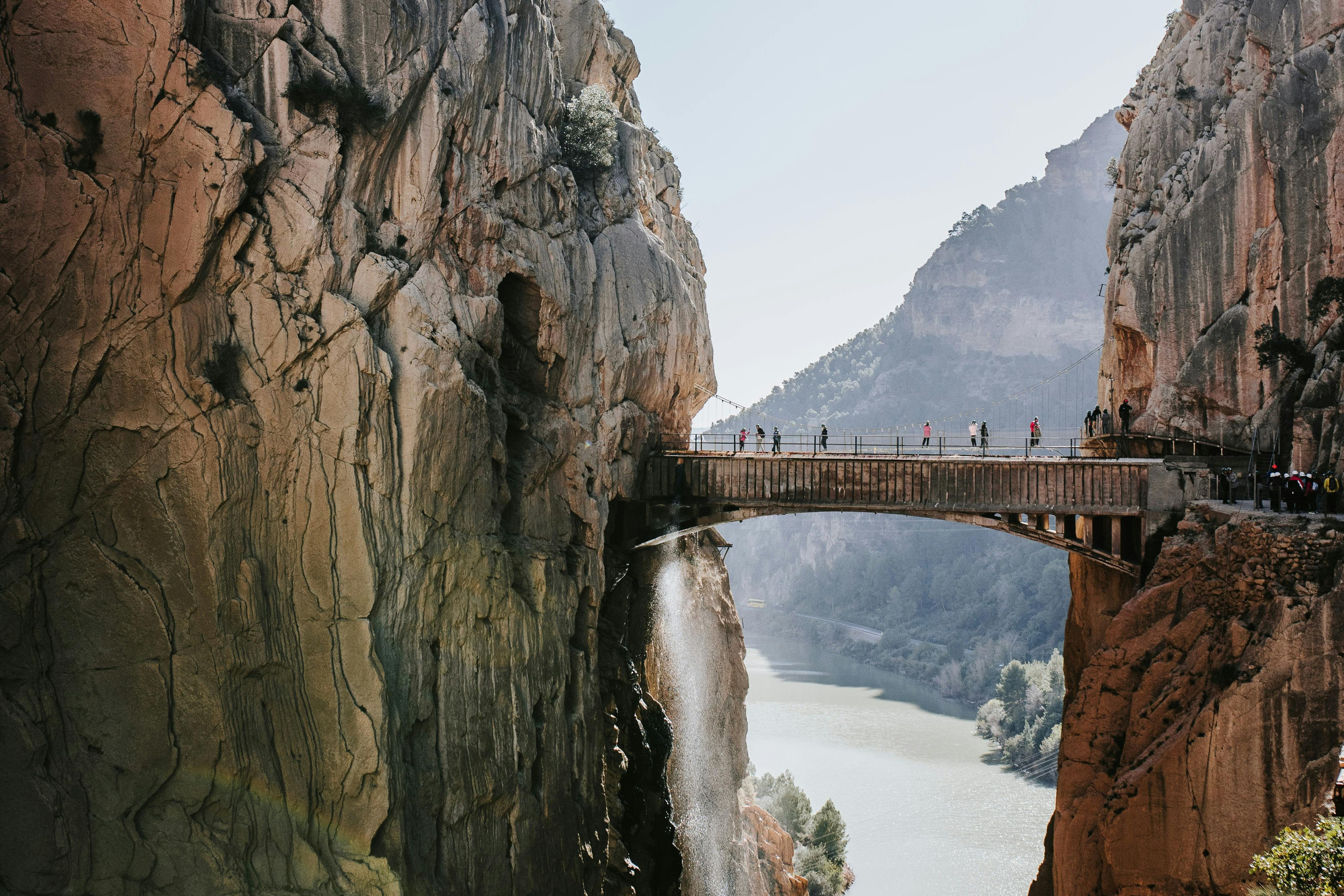 Caminito del Rey: Tour guidato in francese + Trasferimento con navetta di sola andata — 4