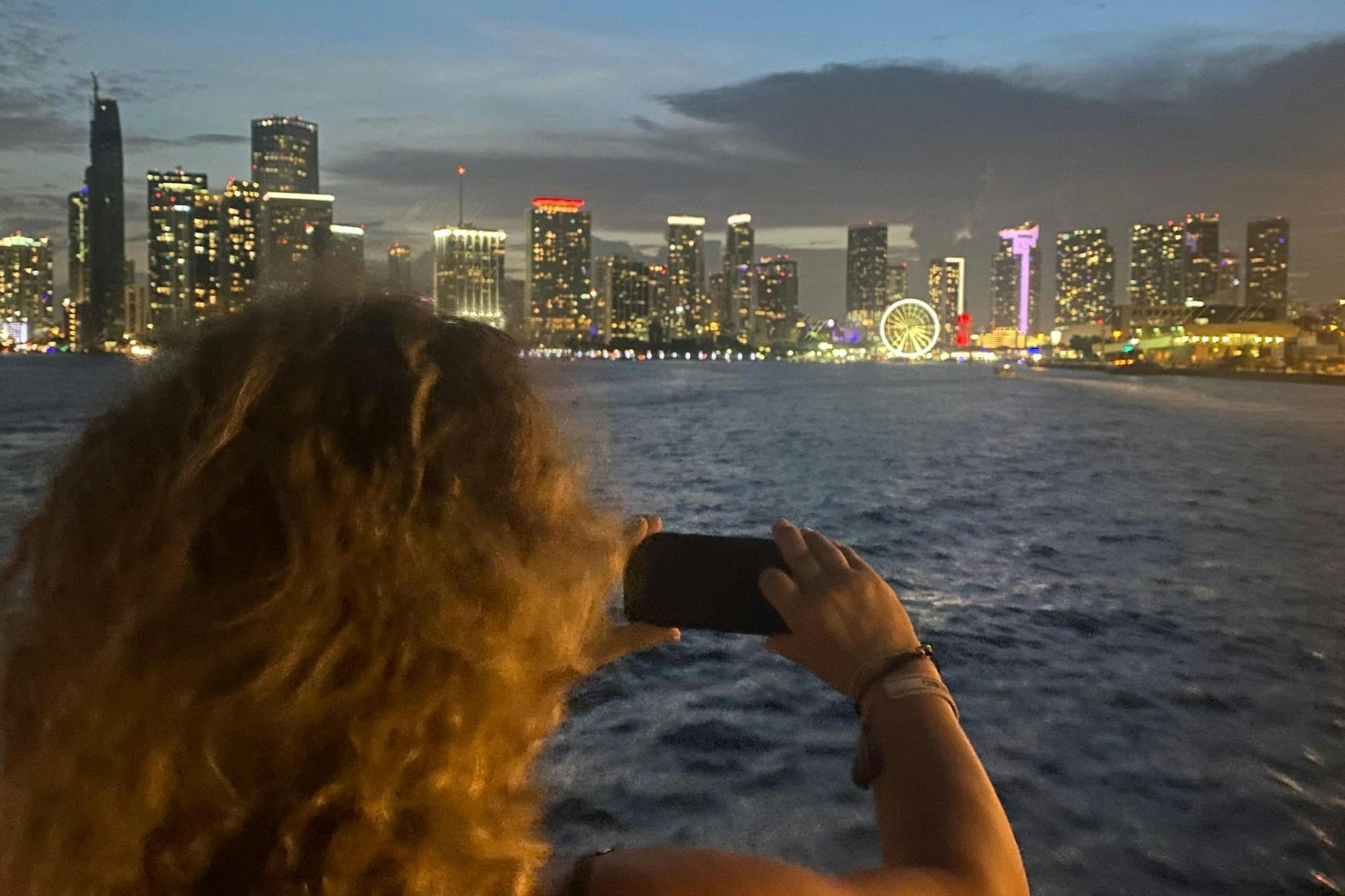 La ligne d'horizon de Miami fait de belles photos