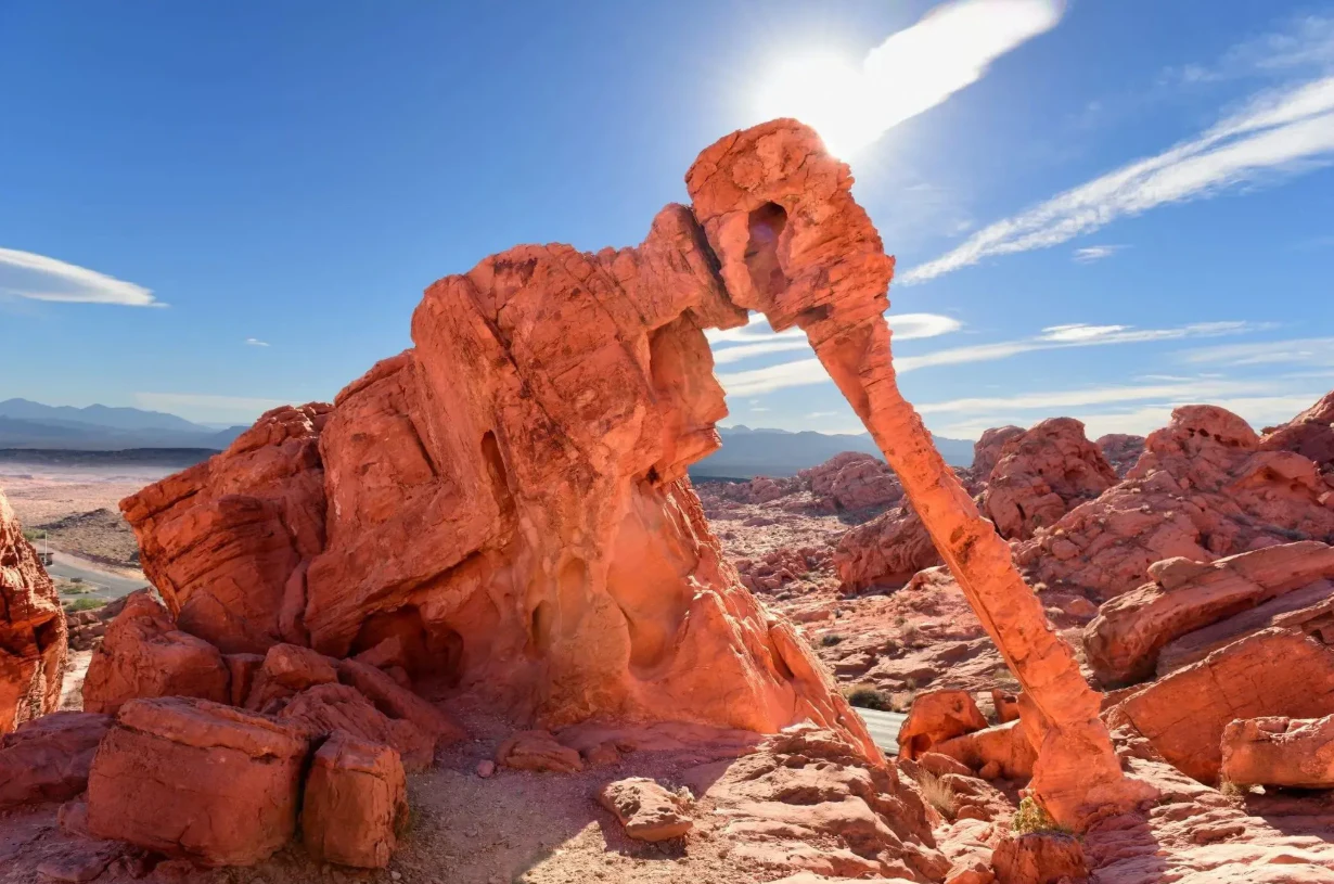 Valley of Fire, Seven Magic Mountains & Welcome to Las Vegas Sign: Guided Tour