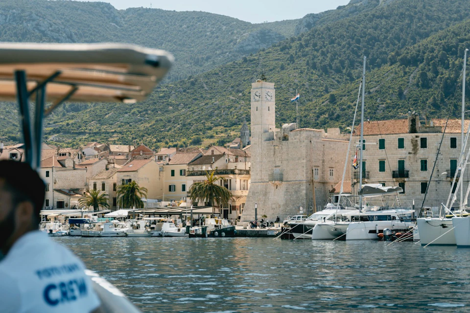 Komiža fishermen's village on Vis island