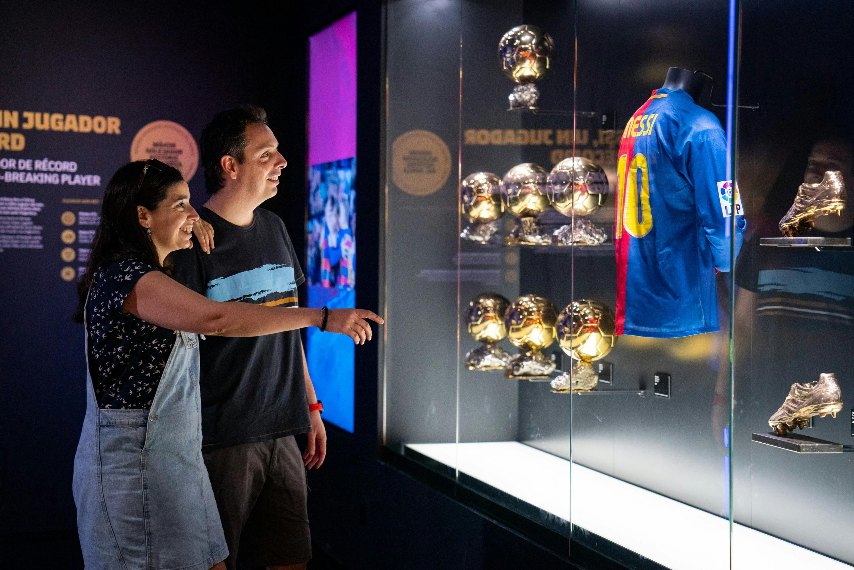 Musée du Barça - Maillot de Messi
