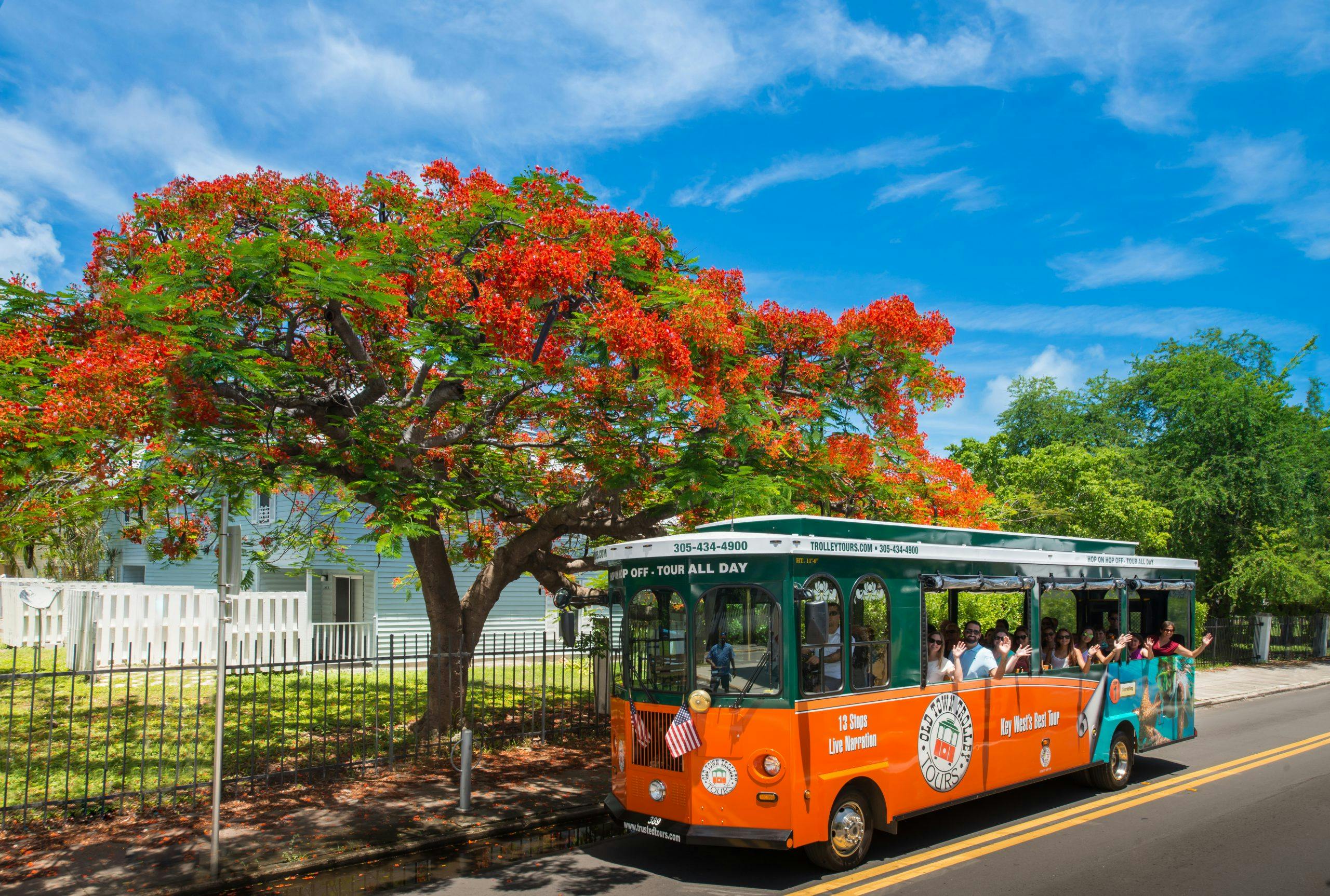 Autobús turístico Hop on Hop off en Cayo Hueso (Florida)