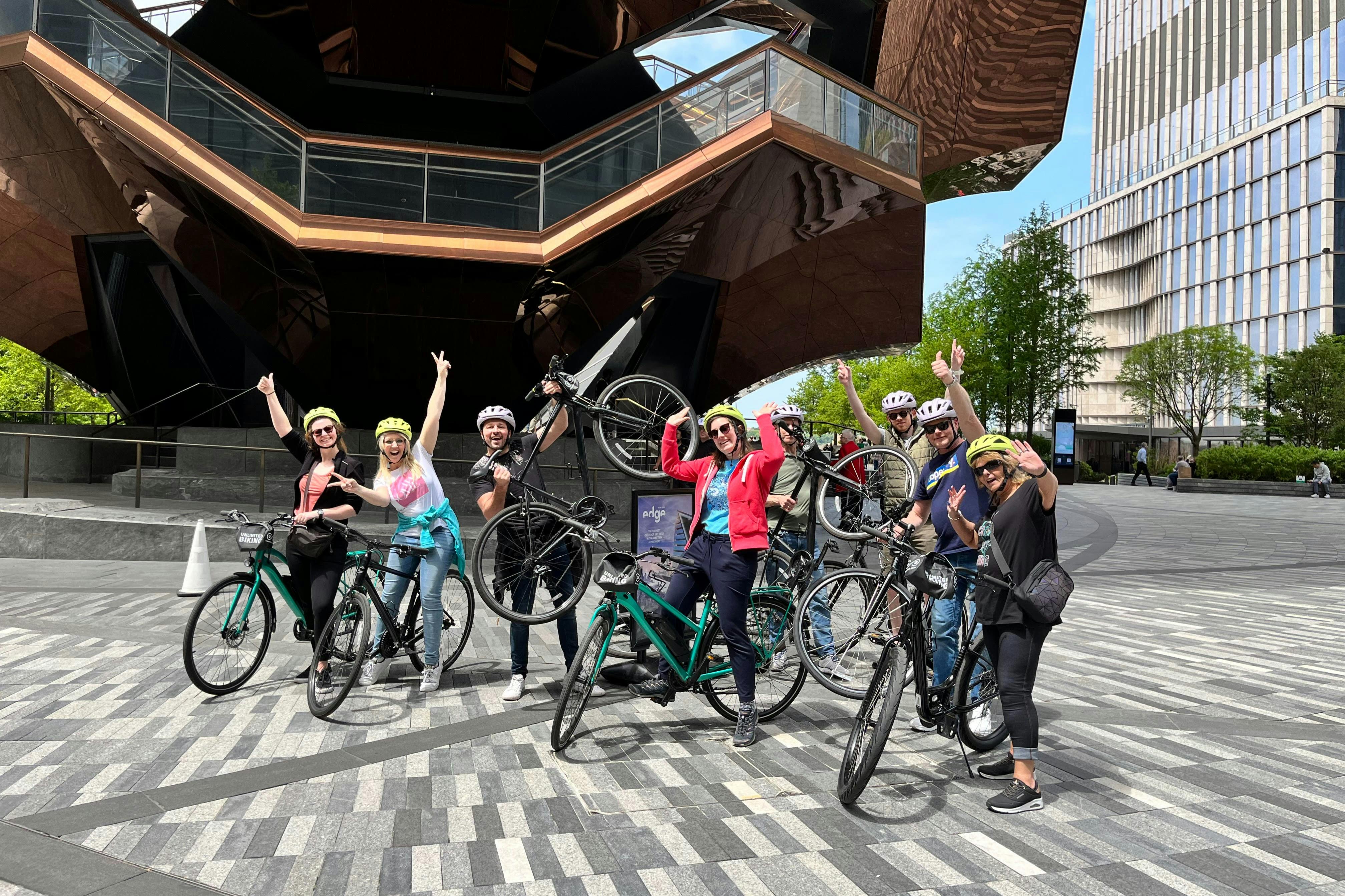 Jinetes en Hudson Yards