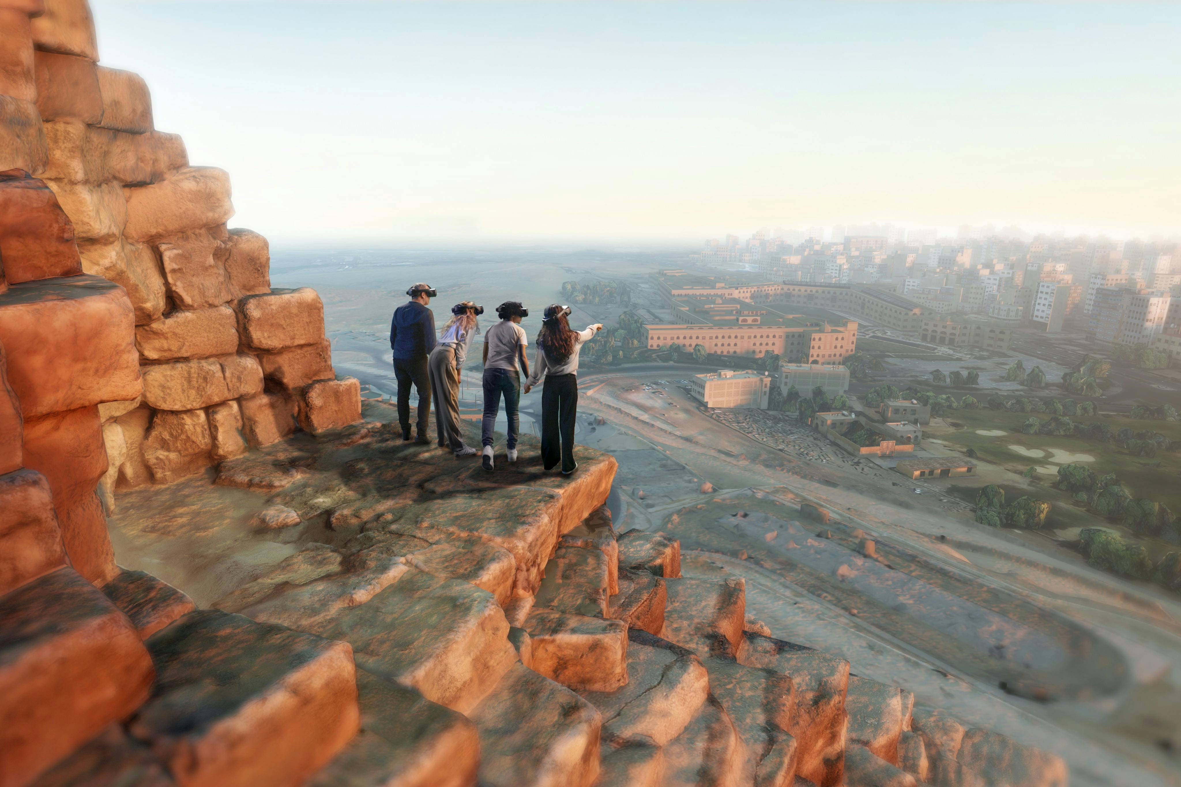 Pyramid of Khufu, Giza Plateau, virtual reality headsets