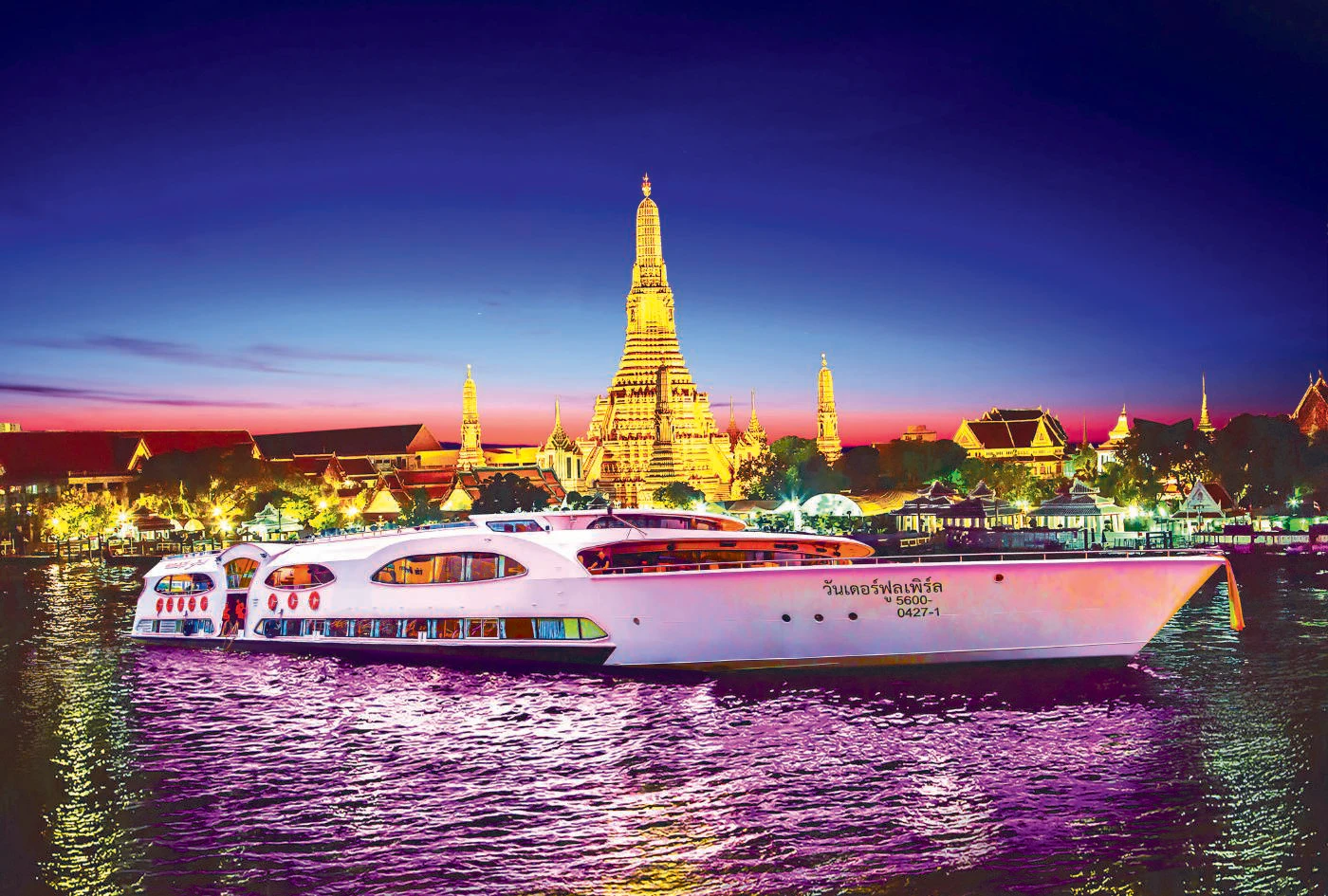 Ayutthaya: Grand Pearl River Cruise Tour + Buffet From Bangkok