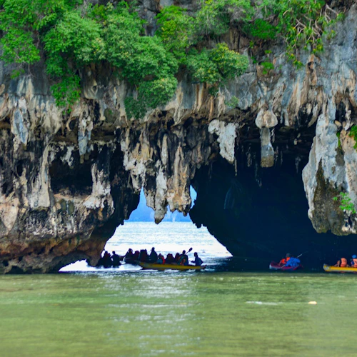 Phang Nga Bay: Guided Big Boat Tour from Phuket + Canoeing + Lunch - Photo 11