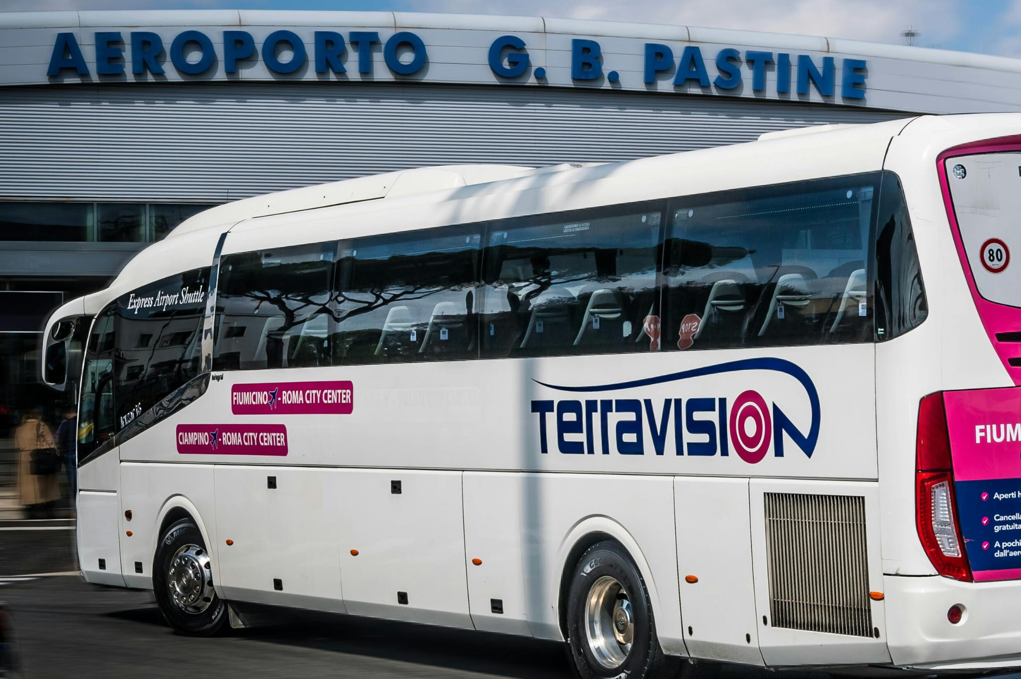 Ciampino Airport: One-Way Bus Transfer from Rome Termini