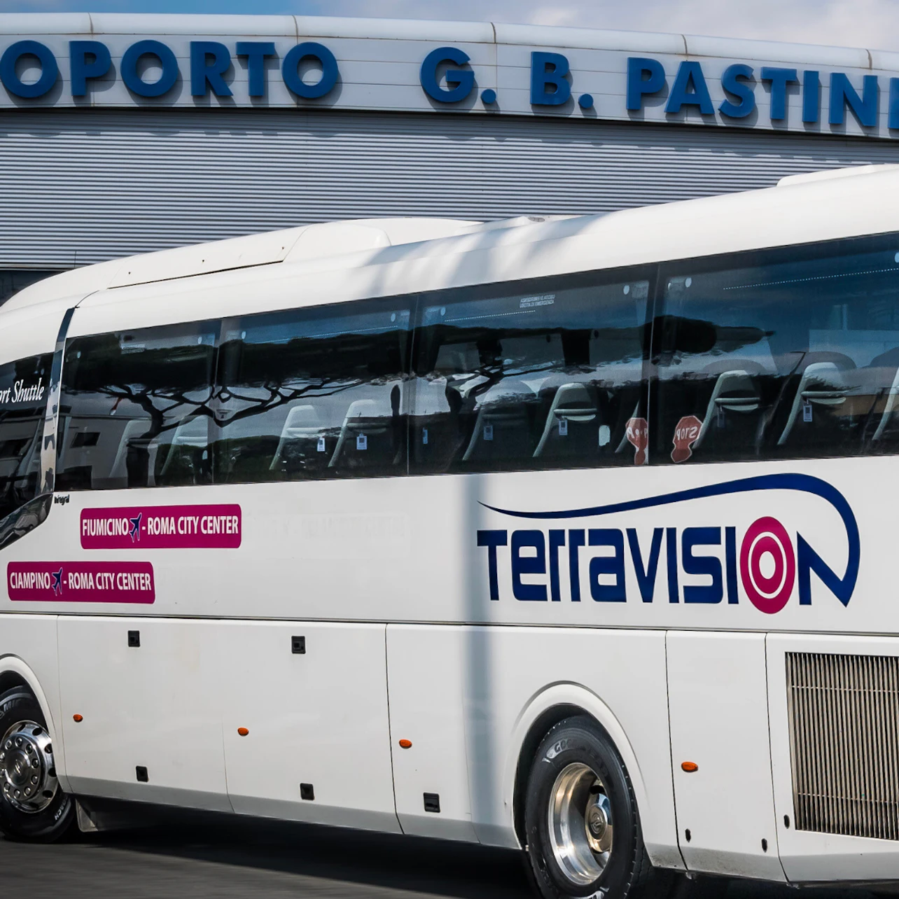Aéroport de Ciampino : Transfert en bus aller simple depuis Rome Termini