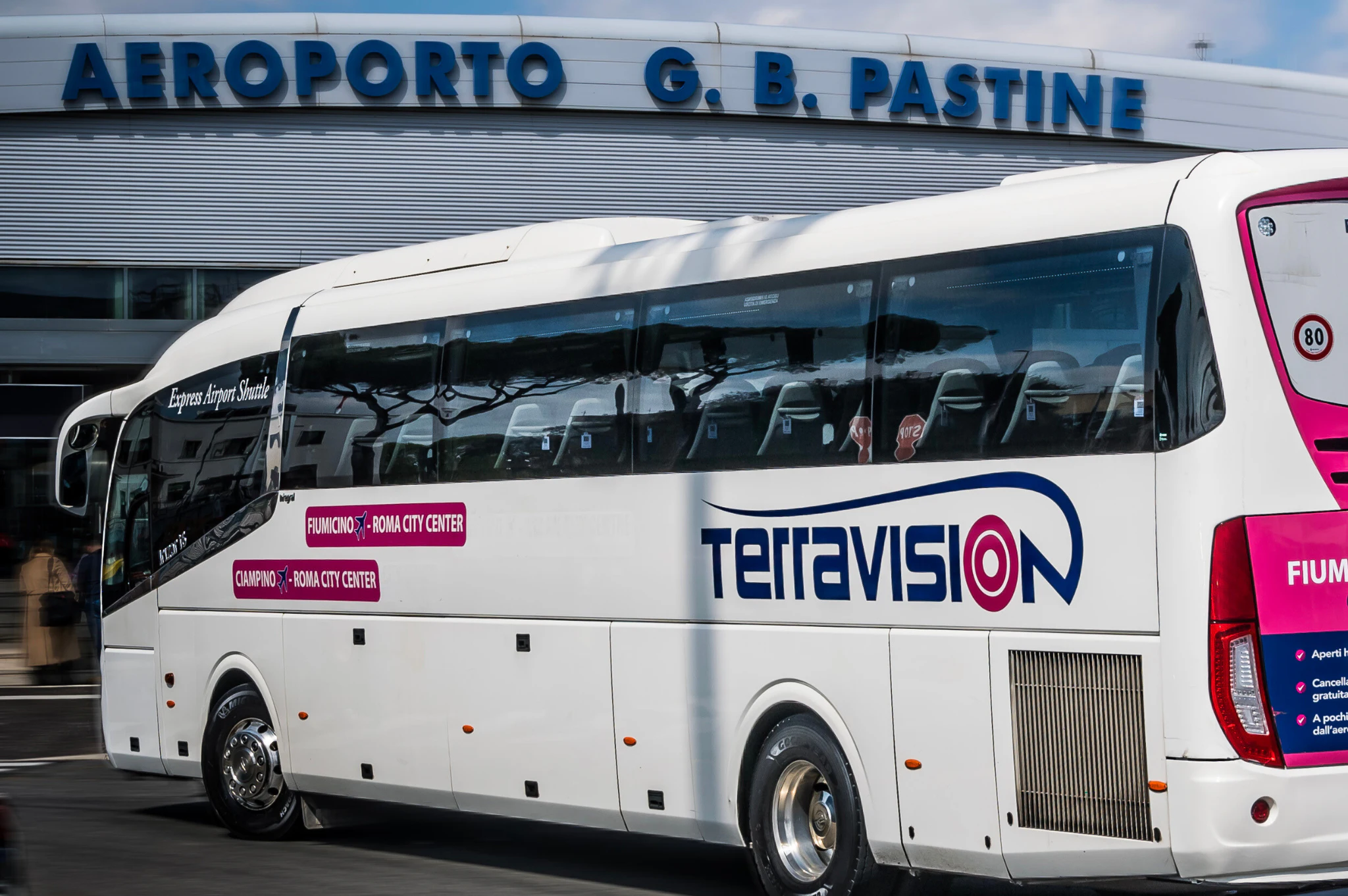 Ciampino Airport: One-Way Bus Transfer from Rome Termini