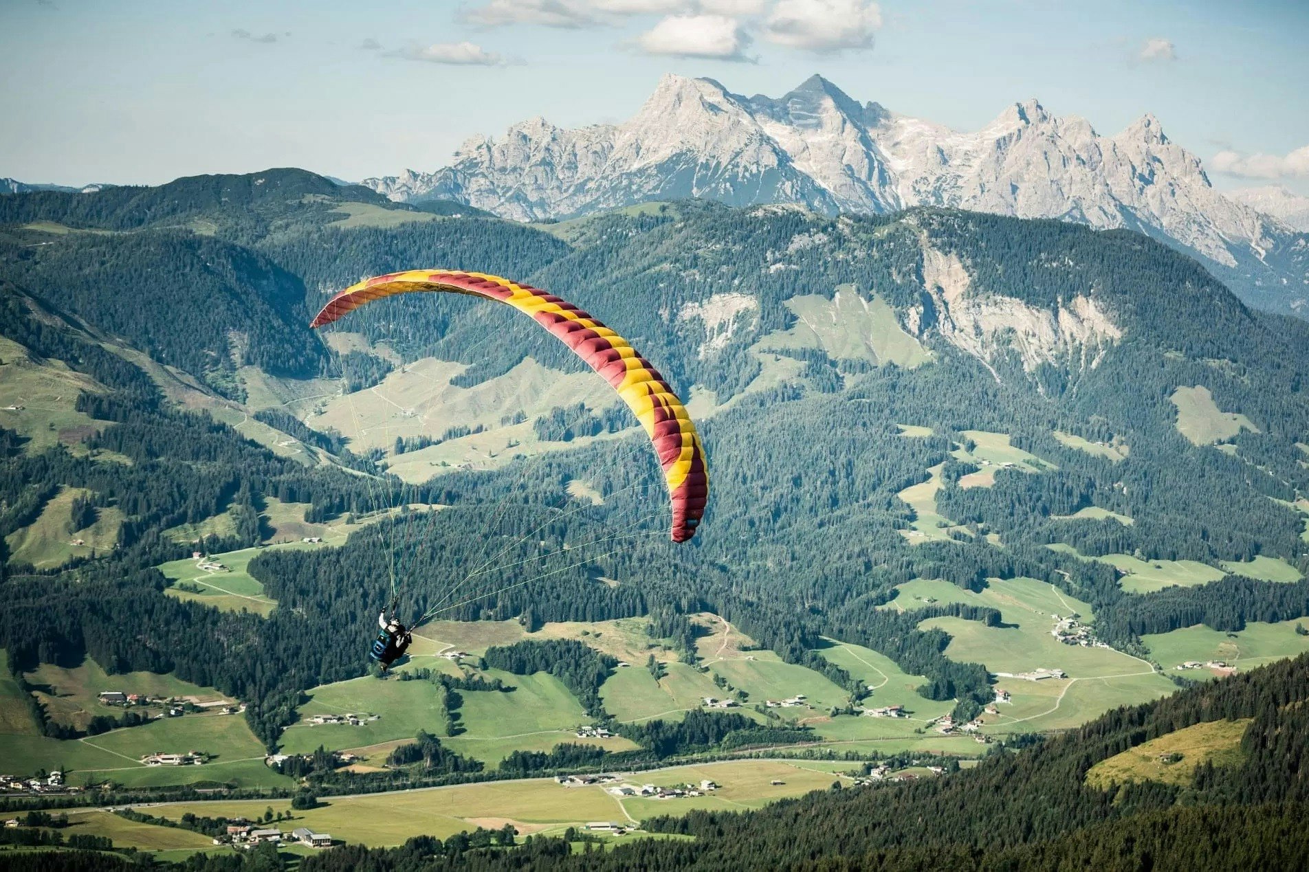 Tandem Paragliding + Swarovski Crystal Worlds