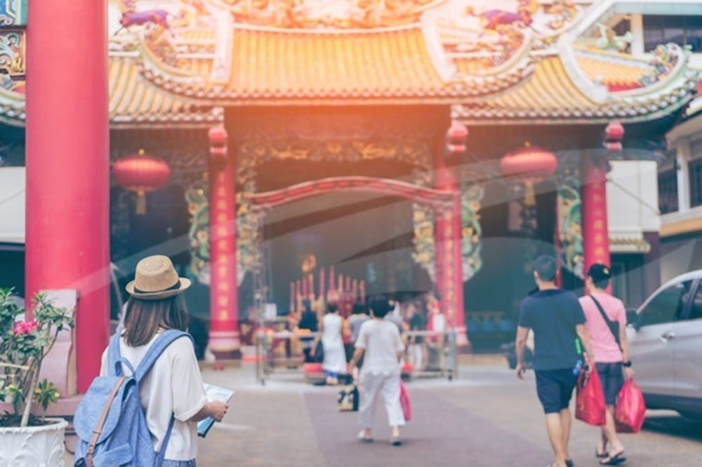 Sites de la ville de Bangkok à pied, en tuk-tuk et en bateau fluvial