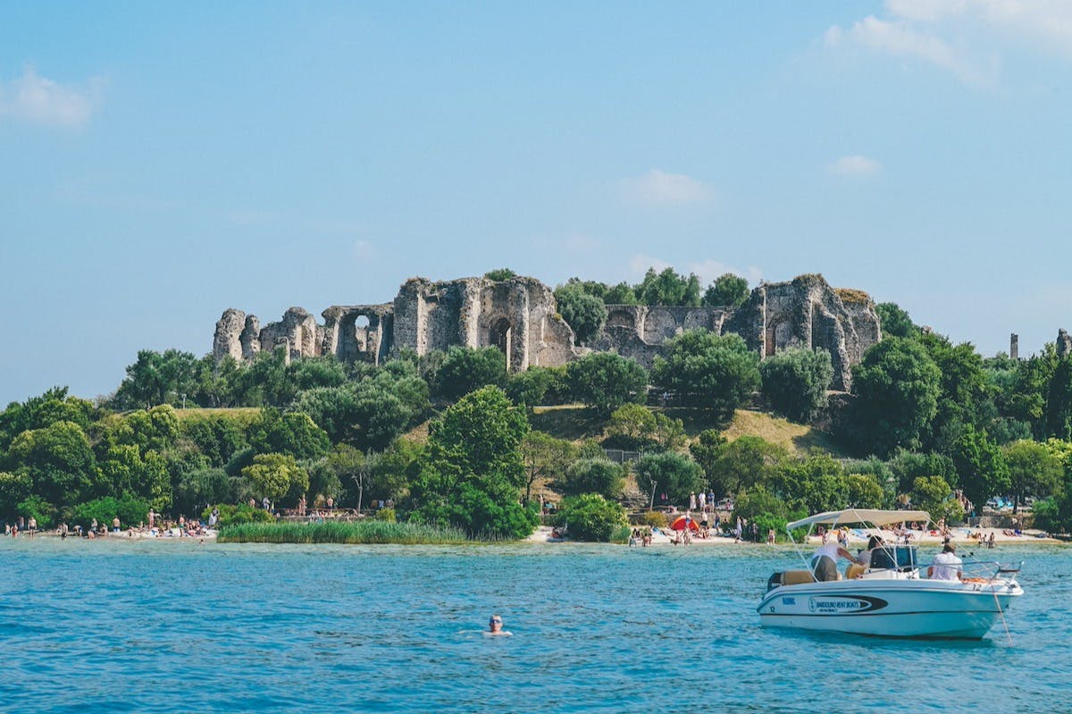 Panoramic view from the boat during the boat tour