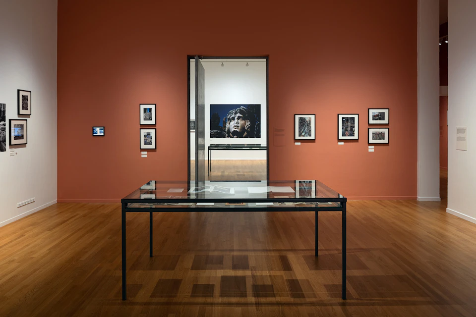 Installation shot from the exhibition of Ara Güler