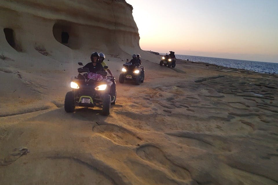 Gozo & Comino: Guided Sunset Quad Bike Tour with Transfers + Boat Ride 3