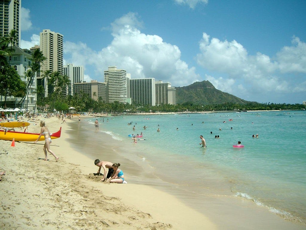 Waikiki Beach στη Χονολουλού