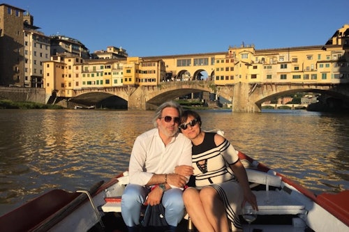 Florence: Sunset Tour on Traditional Gondola