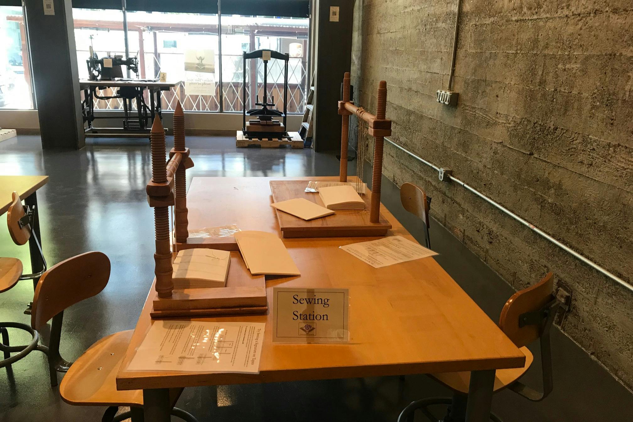 Hands-on naaistation