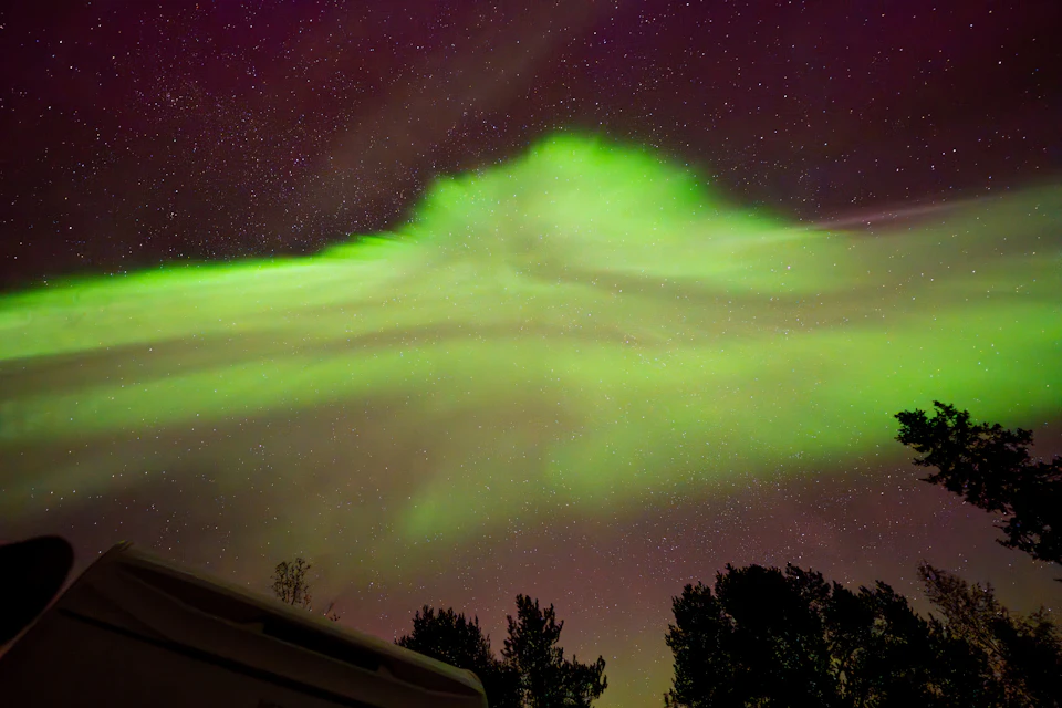 Aurora hunting photos