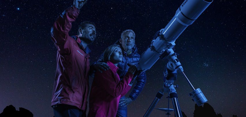 Observation d'étoiles à Tenerife