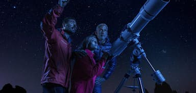 Observación de estrellas en el Teide