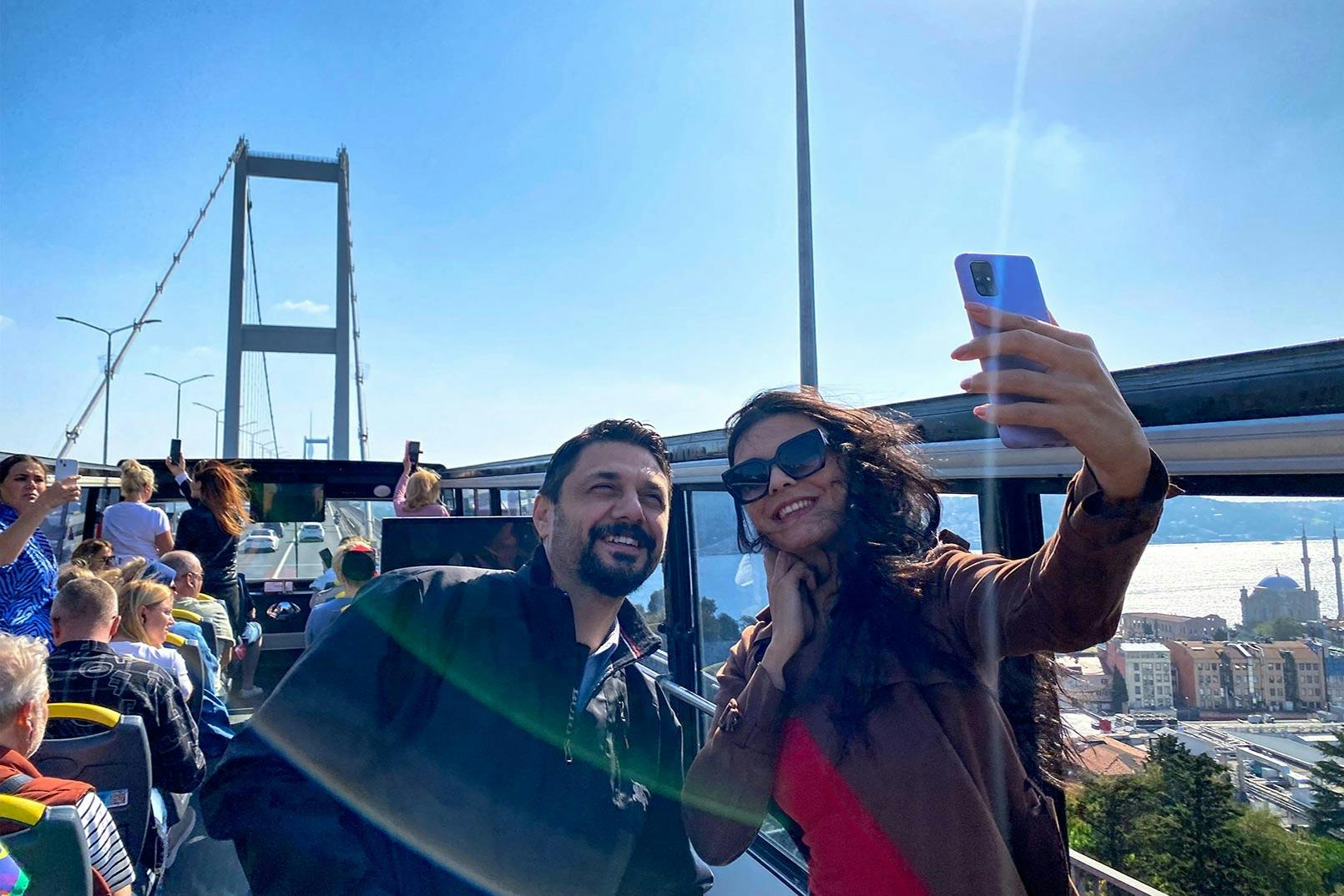 伊斯坦布尔随上随下观光巴士与游船观光