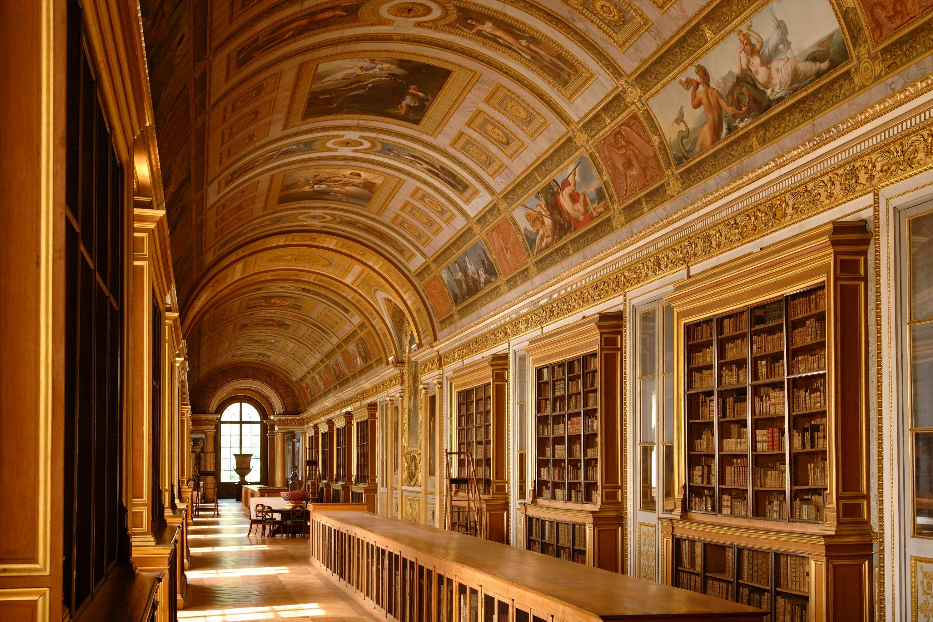 Галерея Дианы - замок Фонтенбло