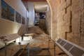 Visite archéologique. Mur d'enceinte de l'enclos cultuel de la Tarraco romaine.