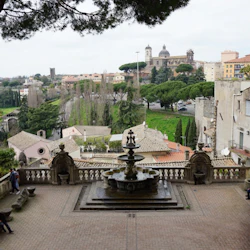 Fountain of the Courtyard of the Palazzo dei Priori - Viterbo