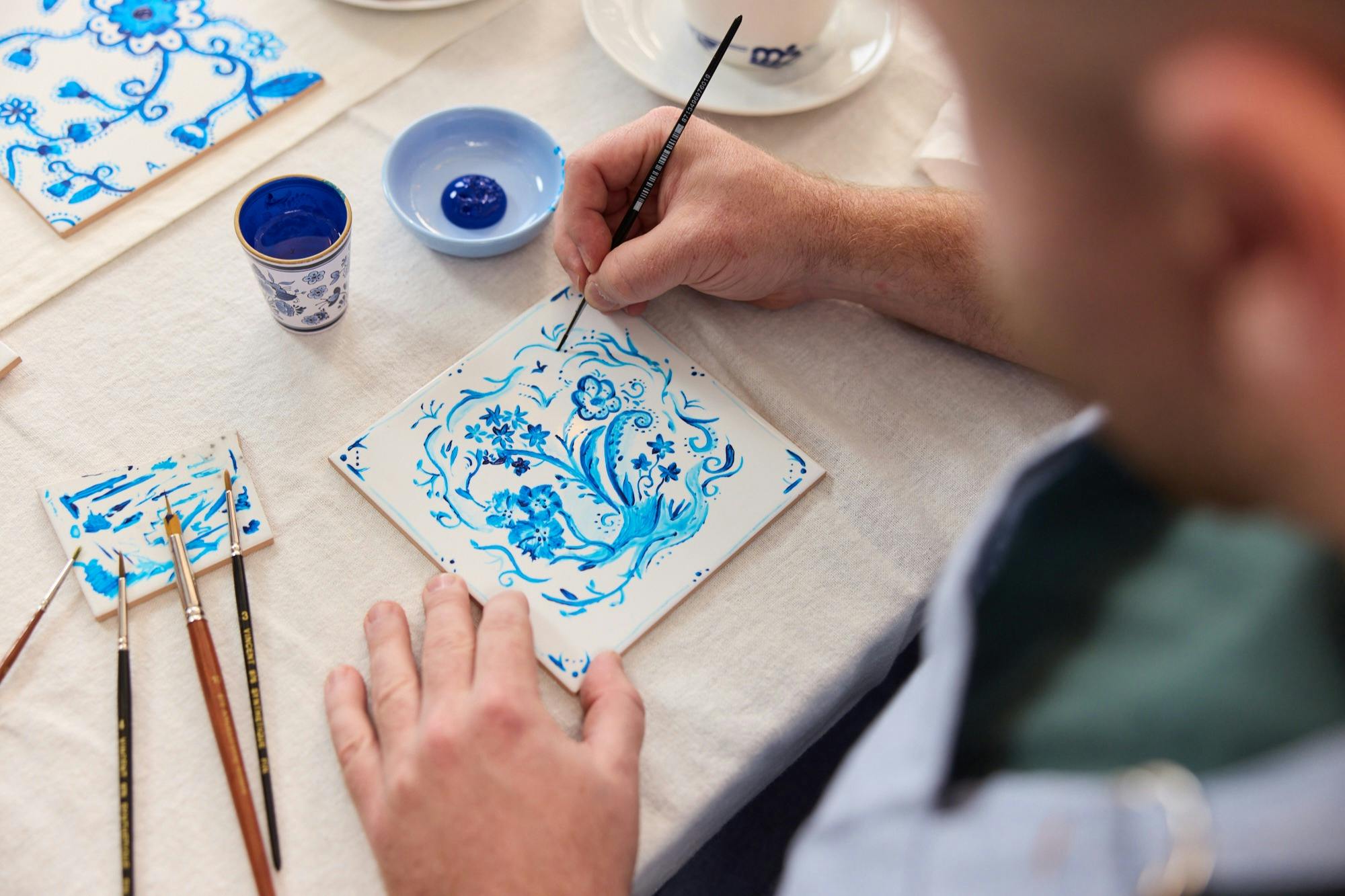 Amesterdão: Workshop de pintura de azulejos azuis tradicionais holandeses - Photo 8