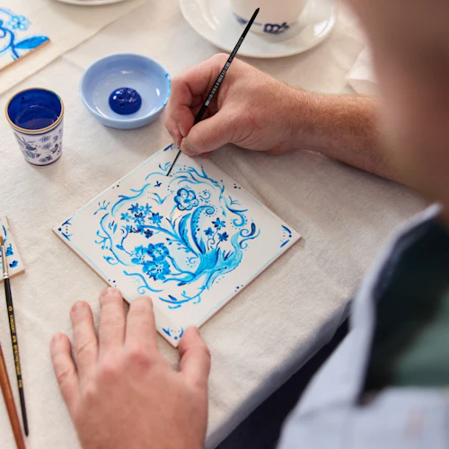 Amesterdão: Workshop de pintura de azulejos azuis tradicionais holandeses - Photo 8