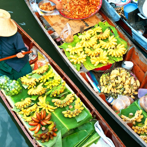 Desde Bangkok: Visita al Mercado Flotante de Amphawa y al Mercado Ferroviario de Maeklong