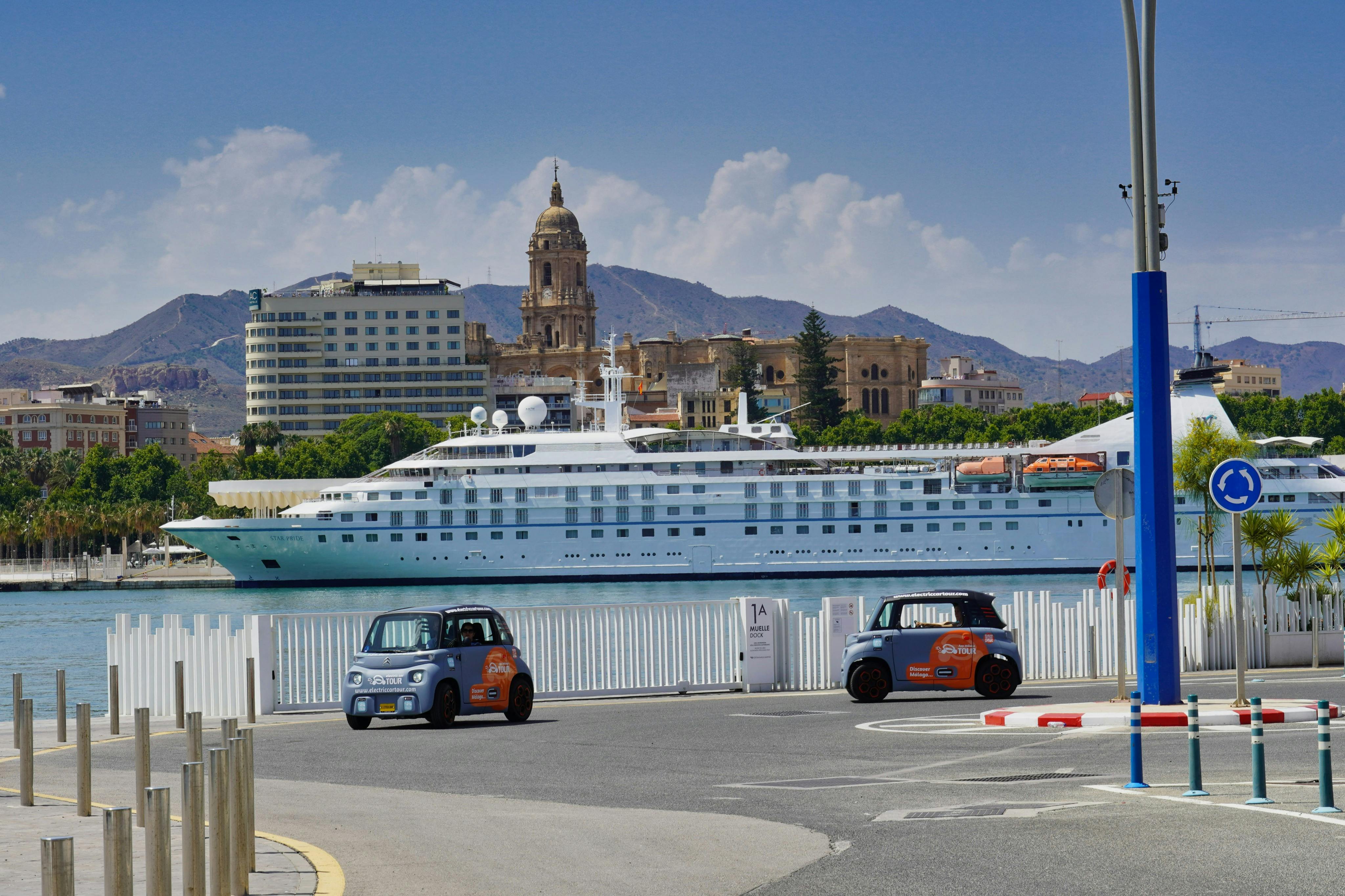 Malaga: Tour guidato in auto elettrica + ingresso alla Grotta del Tesoro — 7