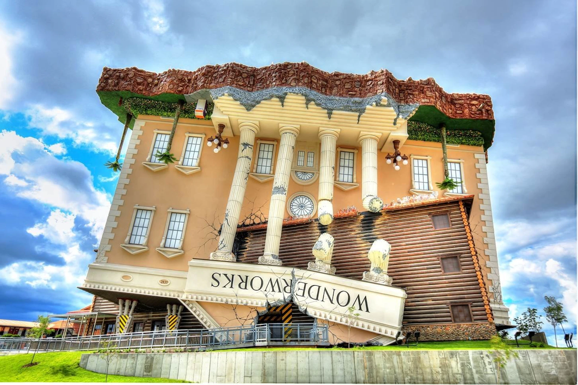 WonderWorks Branson as seen from The Stipe.