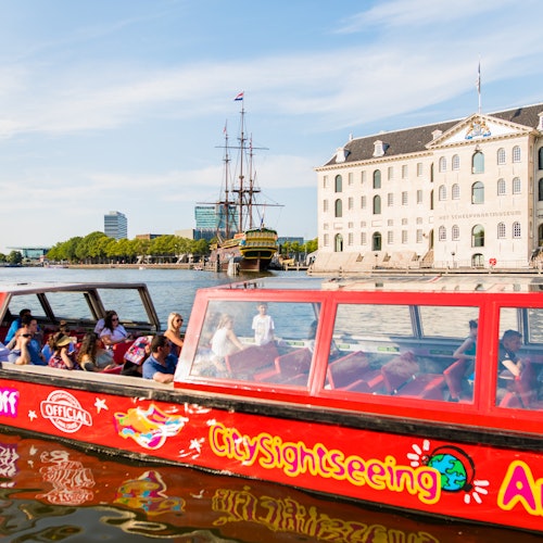 Barco turistico Ámsterdam