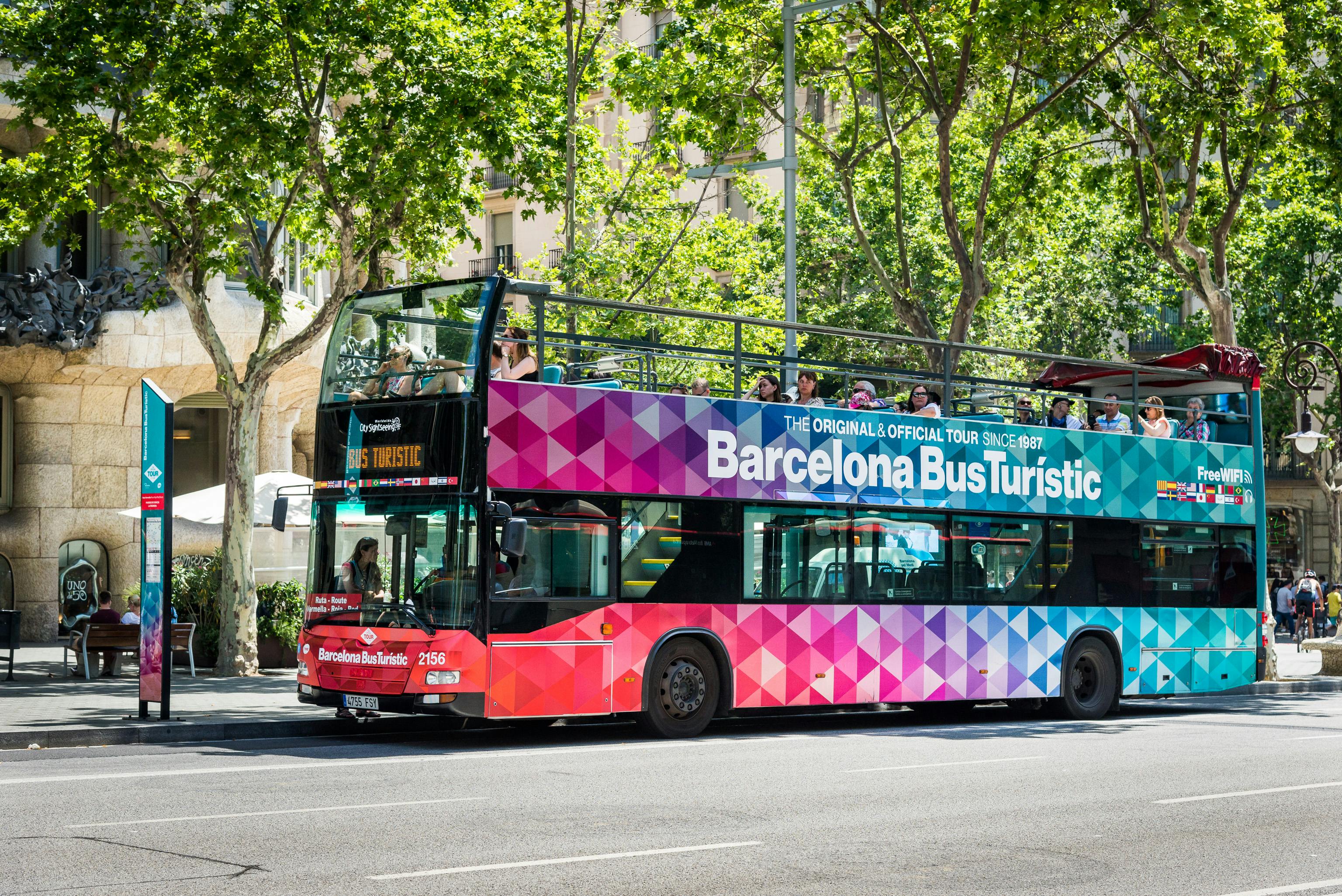 Hop-on-Hop-off-bus in Barcelona