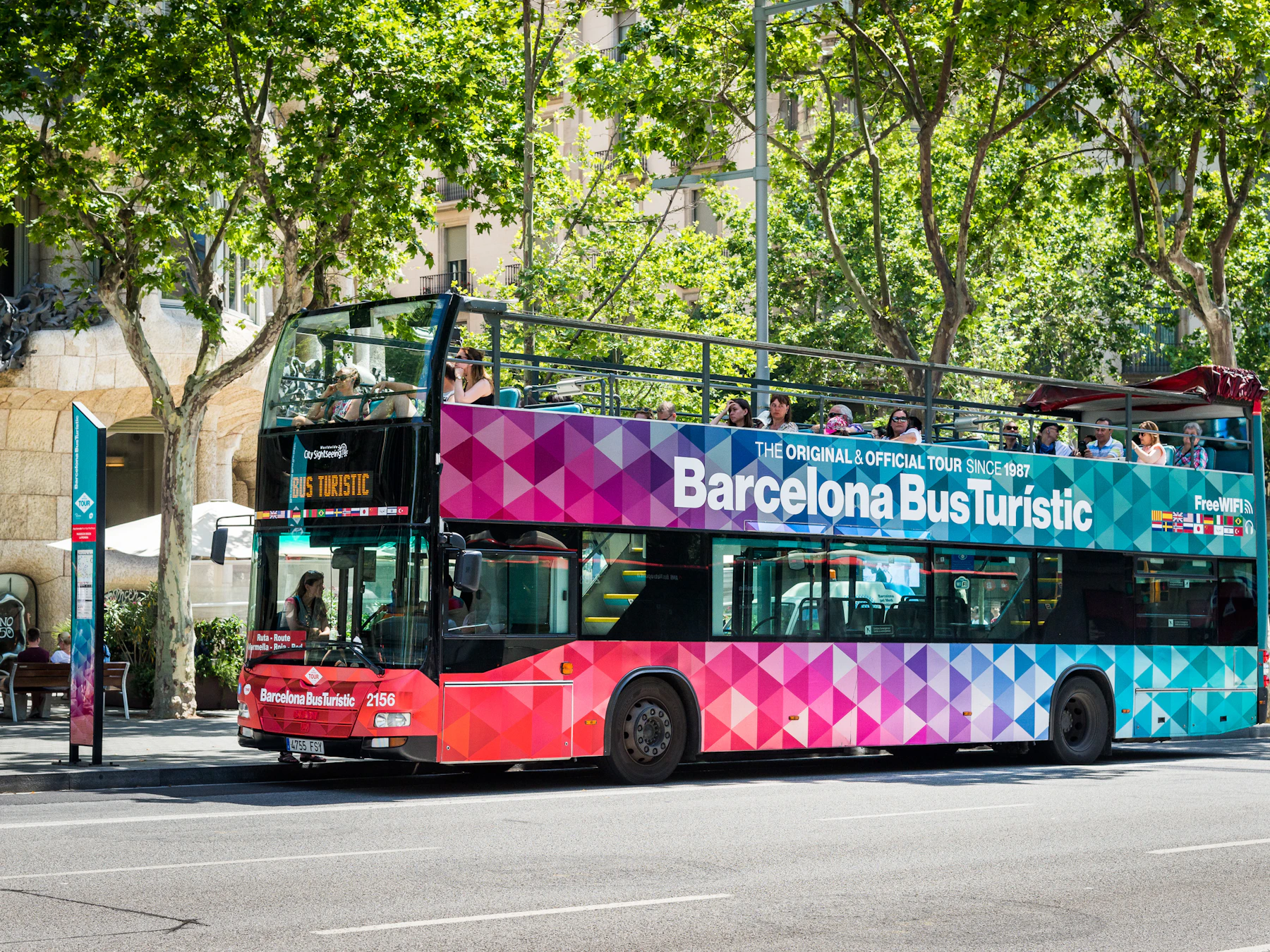 Barcelona Bus Turístic: Hop-on Hop-off Bustour