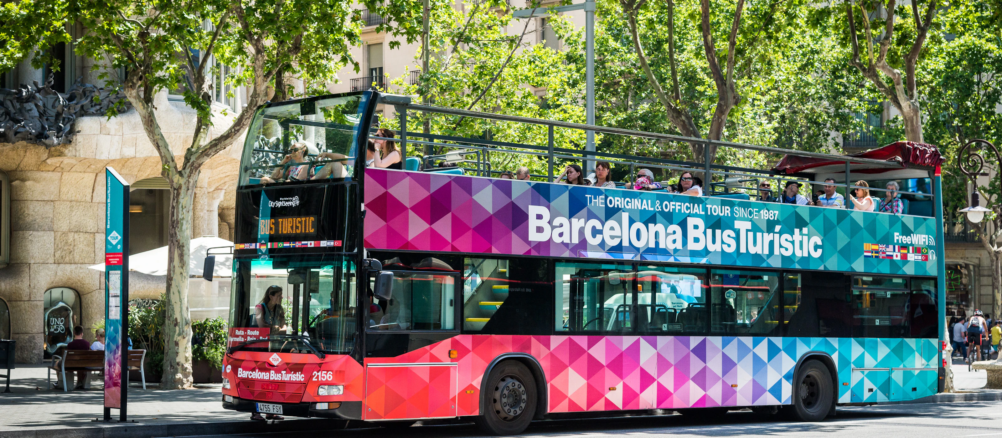 Barcelona Bus Turístic: Hop-on Hop-off Bustour