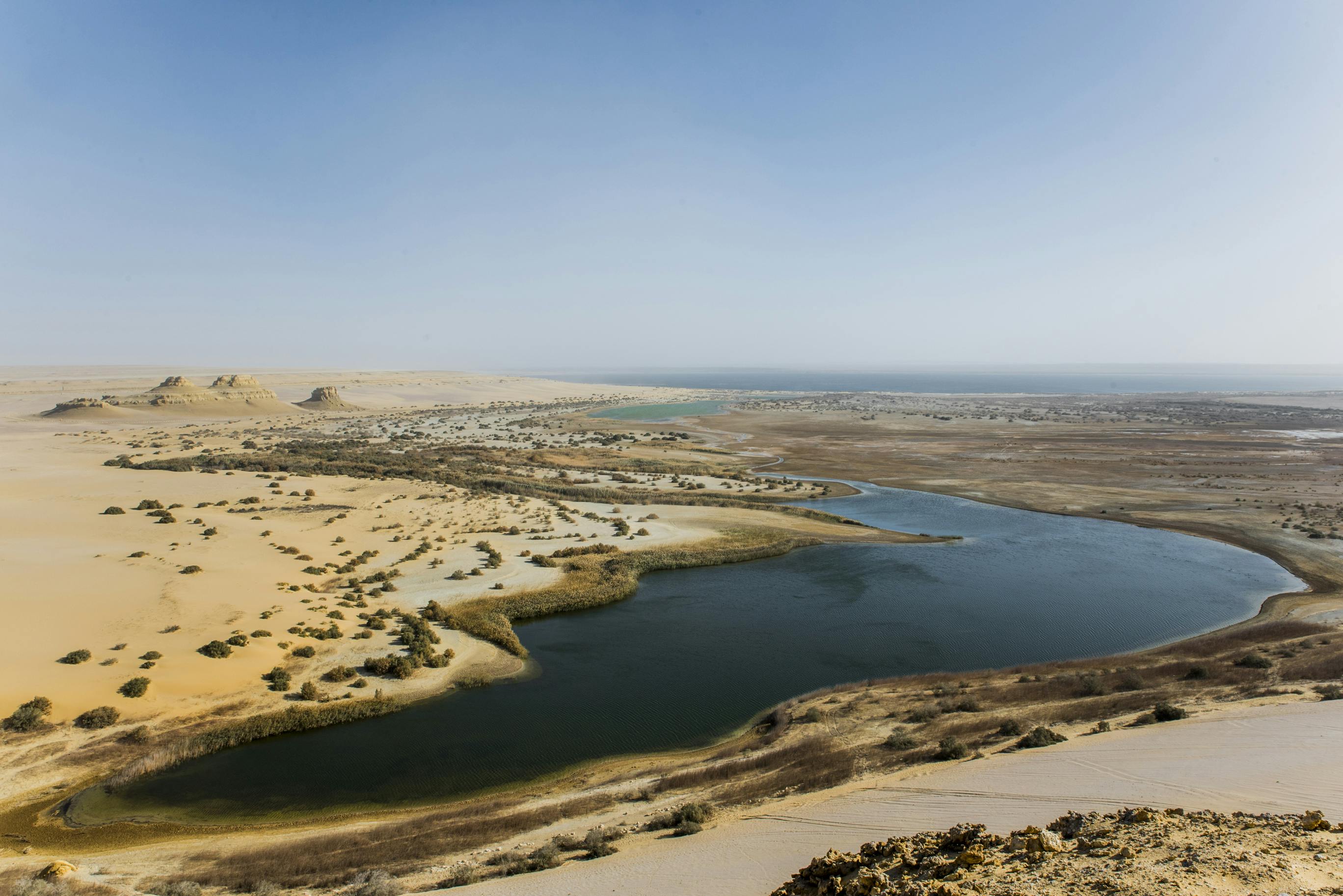 와디엘라이언 호수 전망